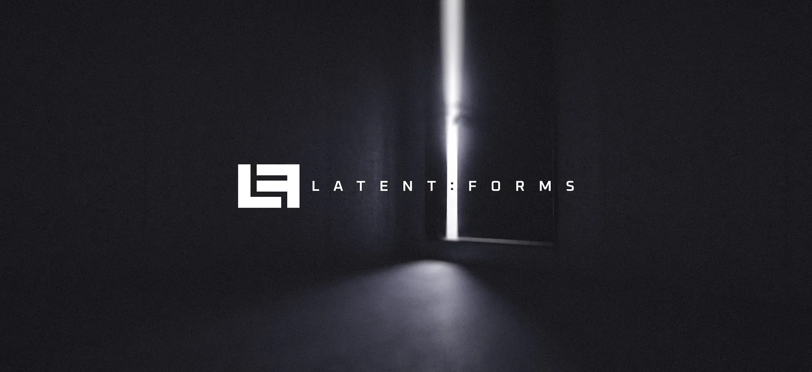Latent Forms label logo and key visual